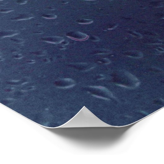 Raindrops Poster (Hoek)