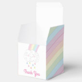 Raindrops Rainbow Baby shower Bedankdoosjes (Geopend)