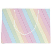 Raindrops Rainbow Baby shower Groot Cadeauzakje (Voorkant)