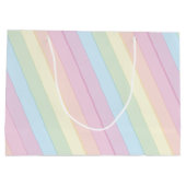 Raindrops Rainbow Baby shower Groot Cadeauzakje (Achterkant)