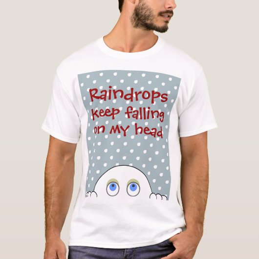 Raindrops T-shirt (Voorkant)