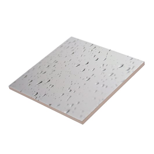 raindrops tegeltje (Zijkant)