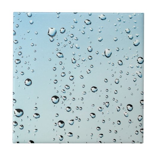 Raindrops Textuur Tegeltje (Voorkant)
