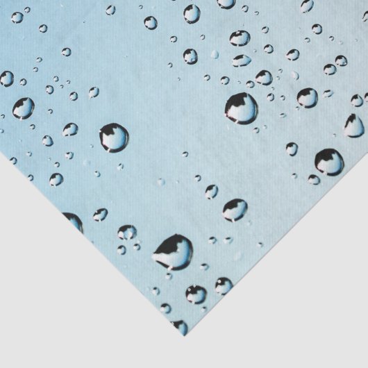 Raindrops Textuur Tissuepapier (Detail)