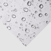 Raindrops Tissuepapier (Detail)