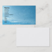 Raindrops Visitekaartje (Voorkant / Achterkant)