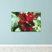 Raindrops voor paniek canvas afdruk (Insitu (Houten vloer))