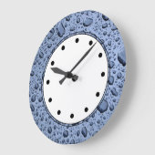 Raindrops wandklokken (Hoek)