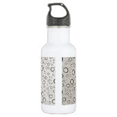 Raindrops Waterfles (Achterkant)