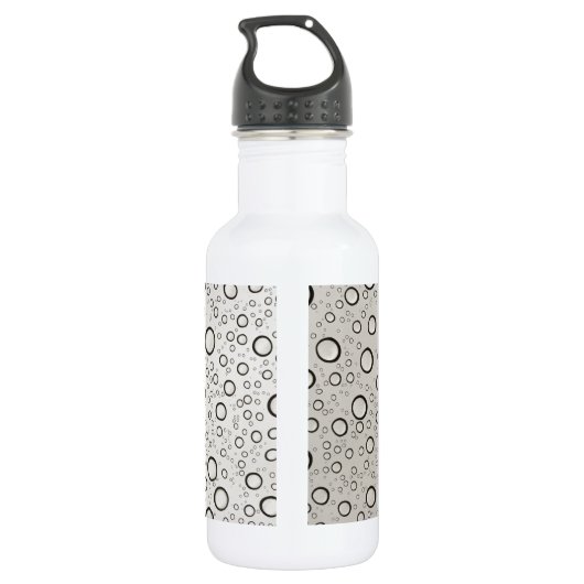 Raindrops Waterfles (Achterkant)