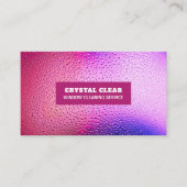 Raindrops, Windows Cleaner, Reinigingsservice Visitekaartje (Voorkant)