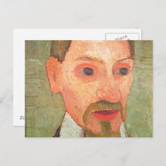 Rainer Maria Rilke Briefkaart (Voorkant / Achterkant)