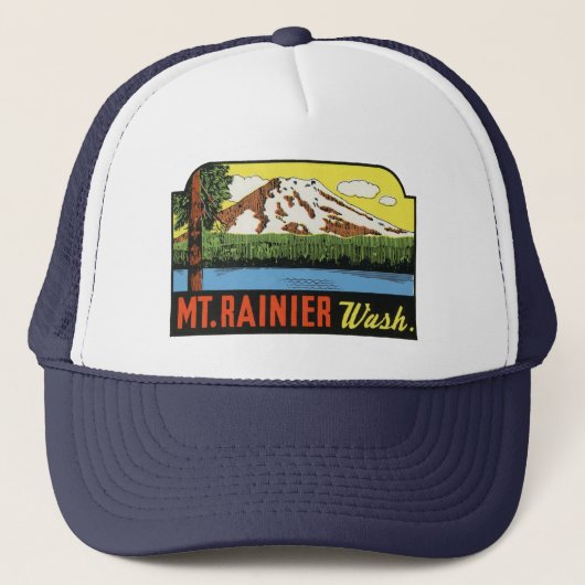 Rainer Washington Baseball Hat Trucker Pet (Voorkant)