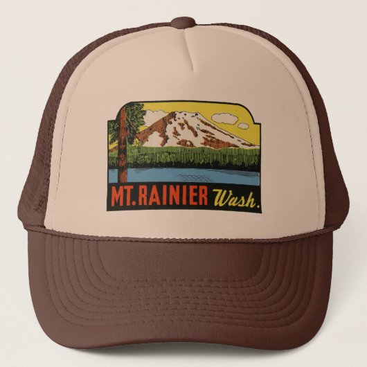 Rainer Washington Baseball Hat Trucker Pet (Voorkant)