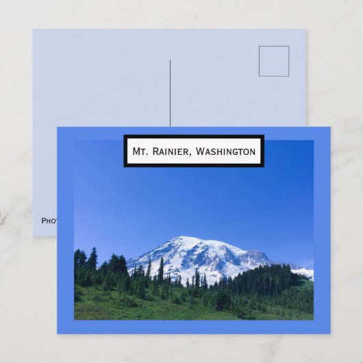 Rainer Washington Briefkaart (Voorkant / Achterkant)