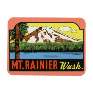 Rainer Washington Vintage Travel Magnet Magneet
