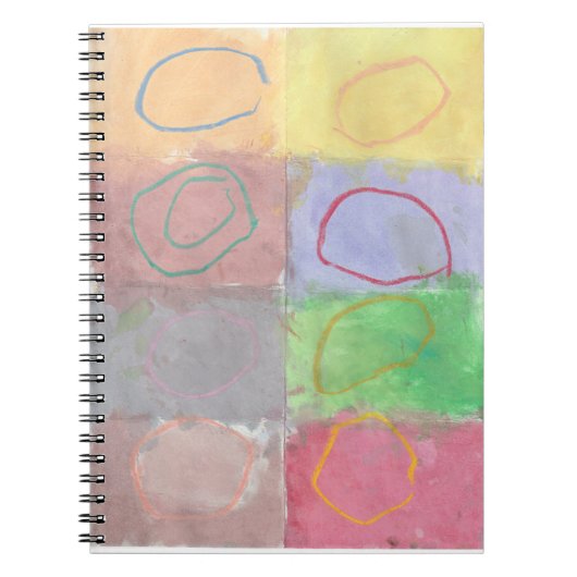 Raine's concentrische cirkels notitieboek (Voorkant)