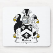 Raines Family Crest Muismat (Voorkant)