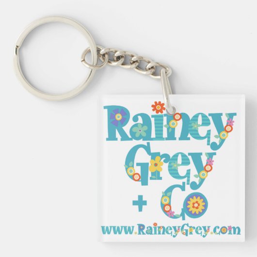 RAINEY GREY + CO [logo 1] Sleutelhanger (voorkant)