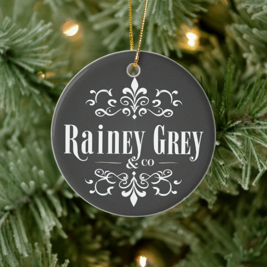 Rainey Grey + Co logo [4] Keramisch Ornament (Boom)