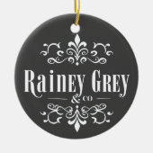 Rainey Grey + Co logo [4] Keramisch Ornament (Voorkant)