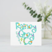 RAINEY GREY + CO [logo 6] Briefkaart (Staand voorkant)