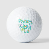 RAINEY GREY + CO [logo 6] Golfballen (Voorkant)