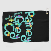 RAINEY GREY + CO [logo 6] Golfhanddoek (Horizontaal)