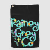 RAINEY GREY + CO [logo 6] Golfhanddoek (Voorkant)