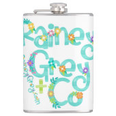 RAINEY GREY + CO [logo 6] Heupfles (Voorkant)