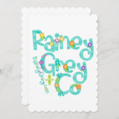 RAINEY GREY + CO [logo 6] Kaart (Voorkant / Achterkant)