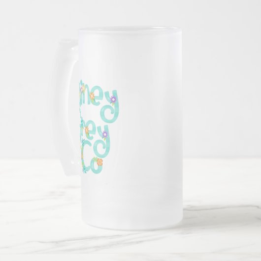 RAINEY GREY + CO [logo 6] Matglas Bierpul (Voorkant links)