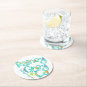 RAINEY GREY + CO [logo 6] Ronde Kartonnen Onderzetter (Insitu)