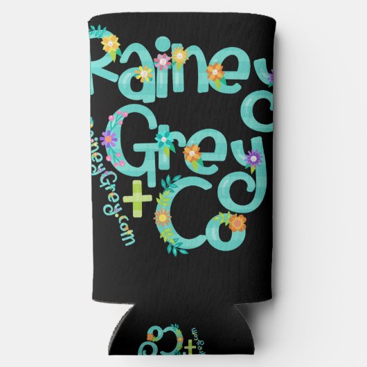 RAINEY GREY + CO [logo 6] Seltzer Blikjeskoeler (Achterkant)