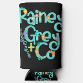 RAINEY GREY + CO [logo 6] Seltzer Blikjeskoeler (Voorkant)