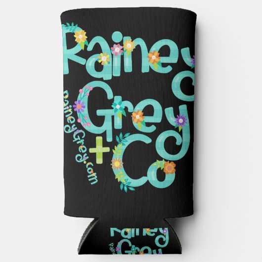 RAINEY GREY + CO [logo 6] Seltzer Blikjeskoeler (Voorkant)