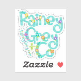 RAINEY GREY + CO [logo 6] Sticker