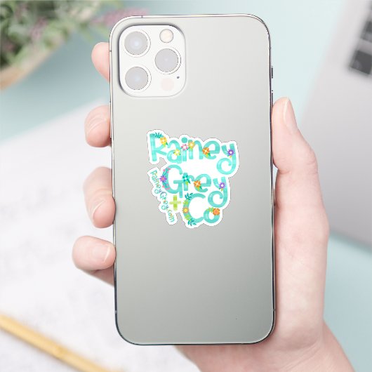 RAINEY GREY + CO [logo 6] Sticker (Telefoon)