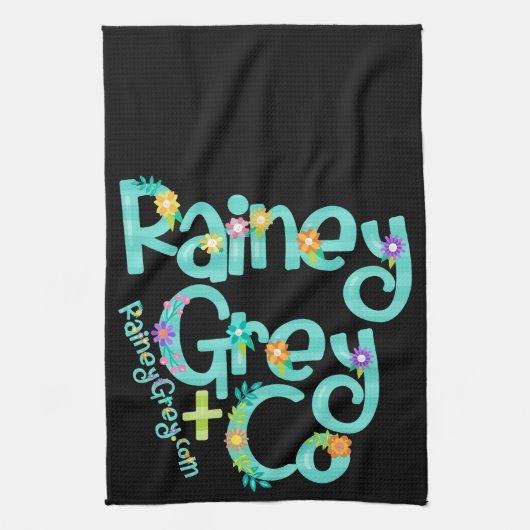 RAINEY GREY + CO [logo 6] Theedoek (Verticaal)