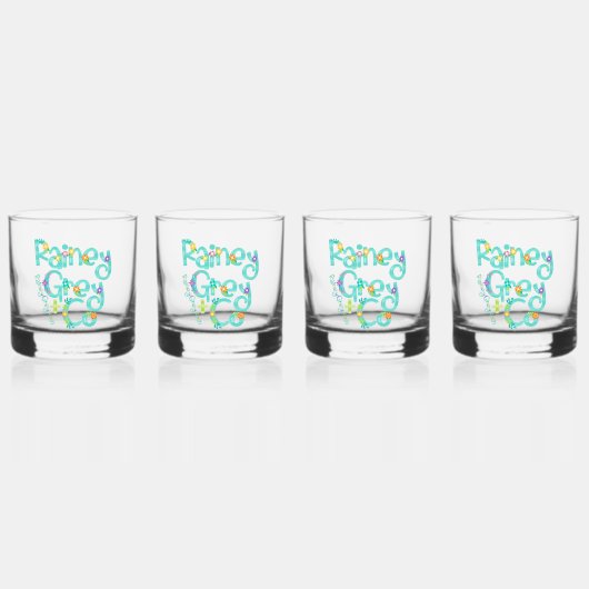 RAINEY GREY + CO [logo 6] Whisky Glas (Voorkant)