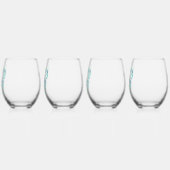 RAINEY GREY + CO [logo 6] Wijnglas Zonder Voet (Links)