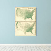 Rainfall Canvas Afdruk (Insitu (Houten vloer))