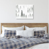 Rainforest 1 canvas afdruk (Insitu (Slaapkamer))