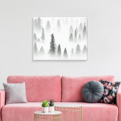 Rainforest 1 canvas afdruk (Insitu (Woonkamer))