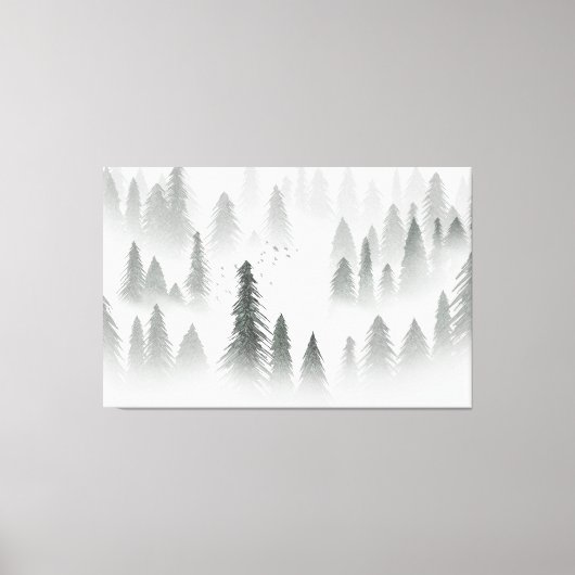 Rainforest 1 canvas afdruk (Voorkant)