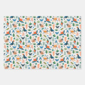 Rainforest Animal Pattern Inpakpapier Vel (Voorkant 3)