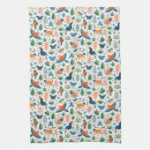 Rainforest Animal Pattern Theedoek (Verticaal)