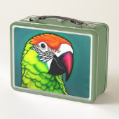 Rainforest Beauty: exotische wilde papegaai (Achterkant)