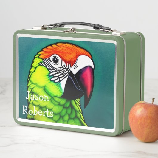 Rainforest Beauty: exotische wilde papegaai (In situ)