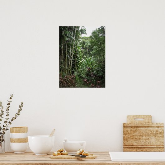 RAINFOREST BIG ISLAND POSTER (Keuken)